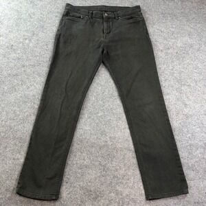 Banana Republic The Traveler Mens Chino Pants 33x32 (fits 33x30) Gray Slim Fit